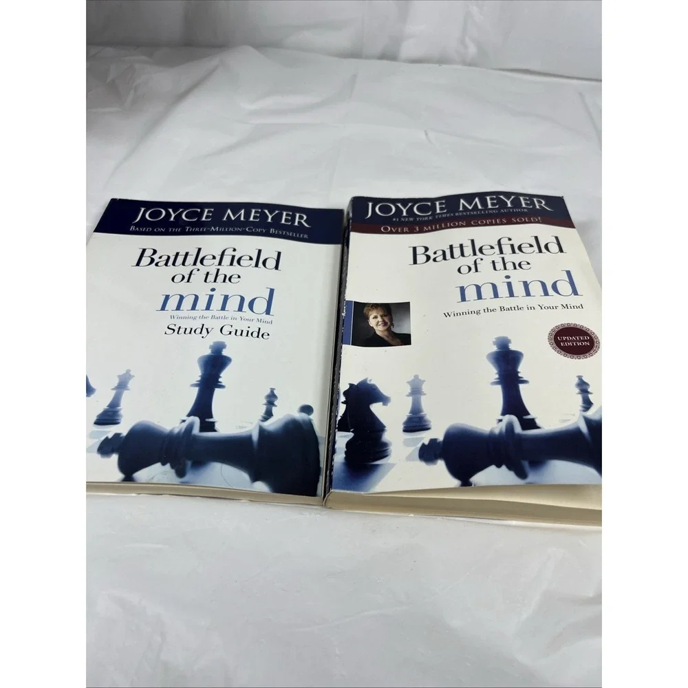 Battlefield of the Mind: Winning the Battle by Joyce Meyer Paperback & Study Gui